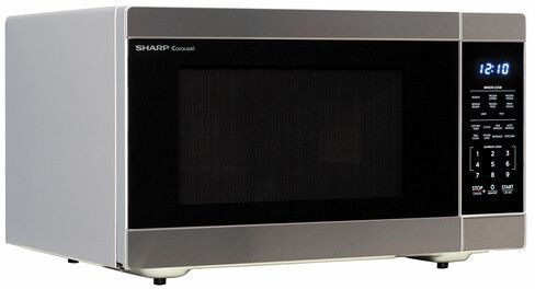 Sharp® 1.6 Cu. Ft. Stainless Steel Countertop Microwave -2