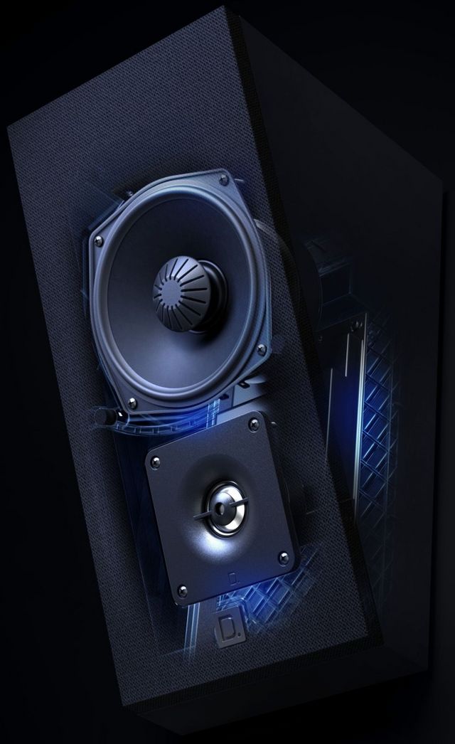 Definitive Technology® Dymension™ 5.25" Black Surround Speakers 7