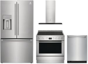 Electrolux 4 Piece Stainless Steel Kitchen Appliance Package