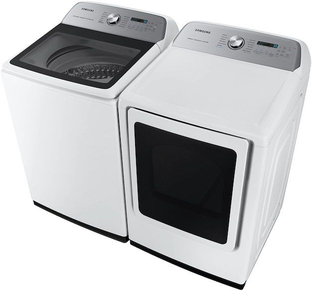 Samsung 7.4 Cu. Ft. White Gas Dryer 7