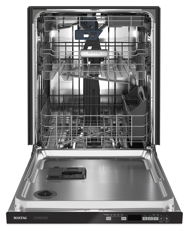 Lave-vaisselle encastré Maytag® de 24 po - Acier inoxydable résistant aux traces de doigts 3