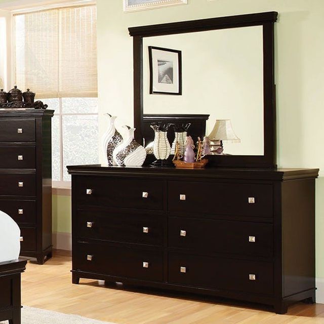 Furniture of America® Spruce Espresso Dresser-1