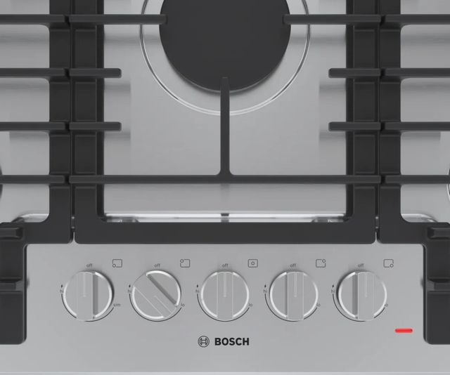 Bosch® 500 Series 30" Stainless Steel Gas Cooktop-2