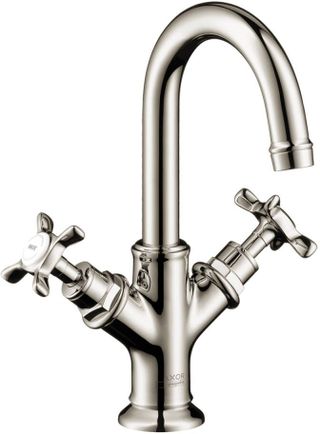 AXOR Montreux Polished Nickel 2-Handle Faucet 160 with Pop-Up Drain, 1.2 GPM