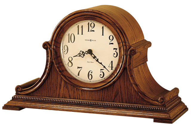 Howard Miller® Hillsborough Oak Yorkshire Mantel Clock