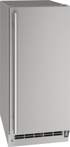 U-Line® 15" Stainless Solid Outdoor Refrigerator-UORE115-SS01A