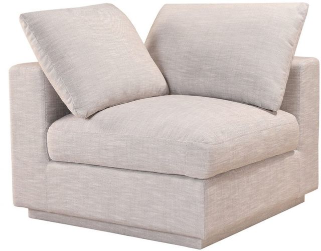 Moe's Home Collection Justin Taupe Corner Chair