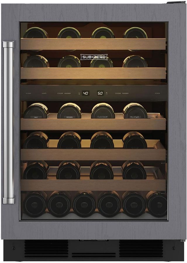 Sub-Zero® 24" Panel Ready Wine Cooler-0