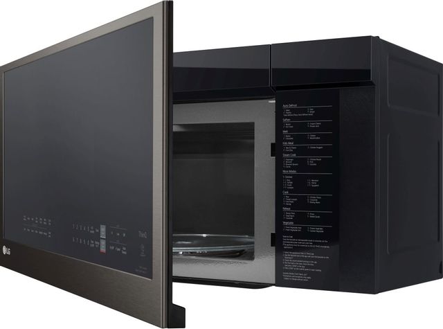 LG 2.0 Cu. Ft. PrintProof™ Black Stainless Steel Over The Range Microwave 5