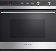 Fisher & Paykel 30” Brushed Stainless Steel Electric Built In Single Oven