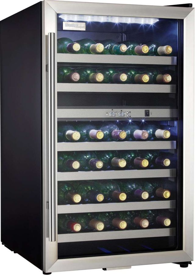 Refroidisseur à vin de 38 bouteilles de 18 po - Acier Inox, 200907 1