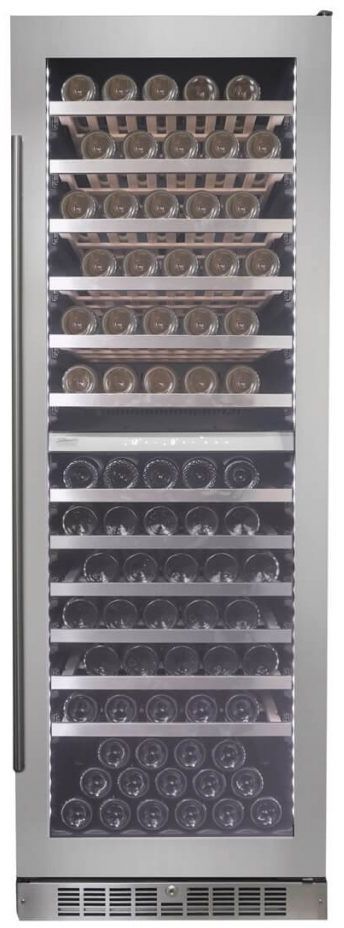 Silhouette® Bordeaux 14.0 Cu Ft. Stainless Steel Wine Cooler 1