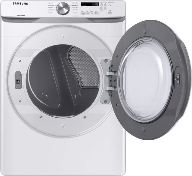 Samsung 7 5 Cu Ft White Front Load Gas Dryer Chavis Furniture 
