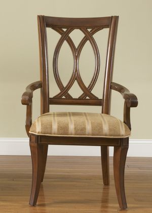 Liberty Cotswold Manor Oval Back Arm Chair