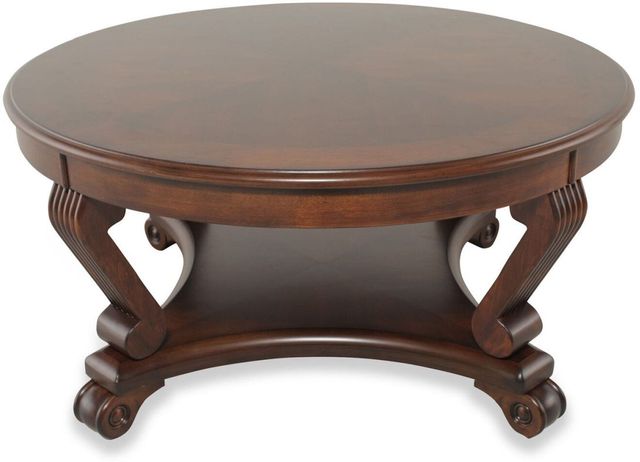 Signature Design by Ashley® Brookfield Dark Brown Coffee Table 0