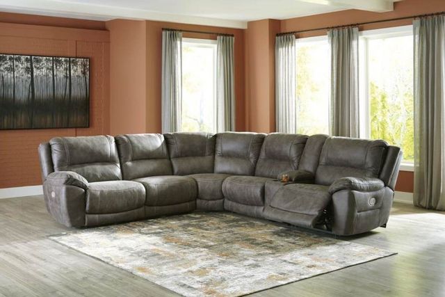 Signature Design by Ashley® Cranedall 6-Piece Quarry Power Reclining ...