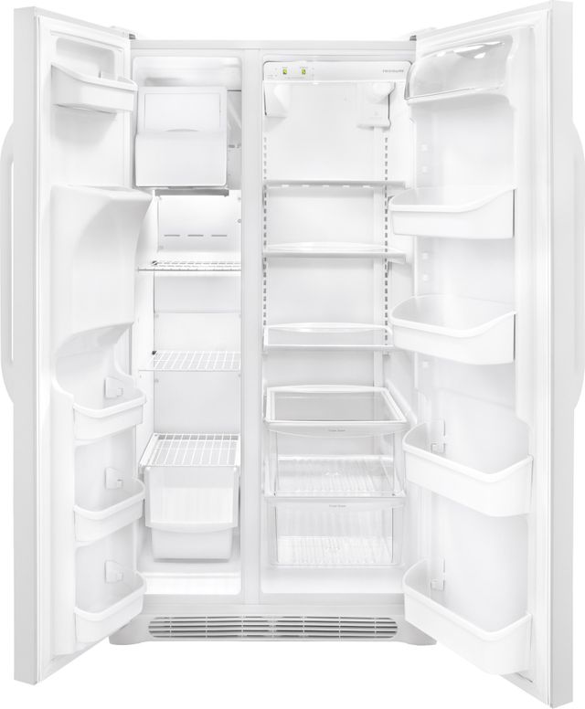 Frigidaire® 26 Cu. Ft. Side-By-Side Refrigerator-Pearl White 7
