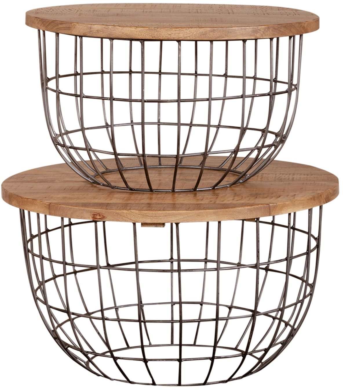 Liberty Furniture  Akins Weathered Honey Accent Tables