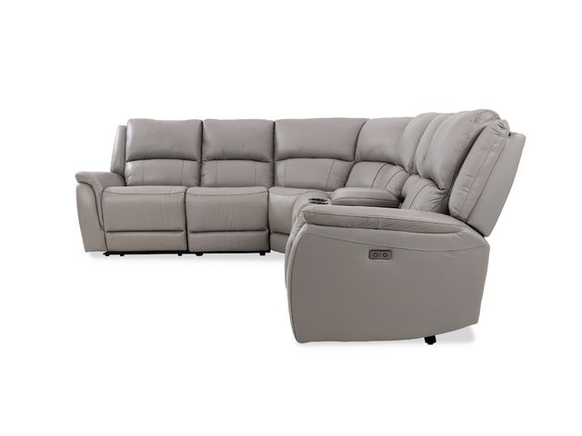 Stone 6 Piece Leather Sectional-3