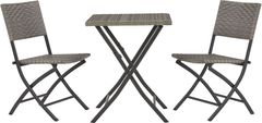 Signature Design by Ashley® River Abbey Grey Outdoor Chairs with Table Set