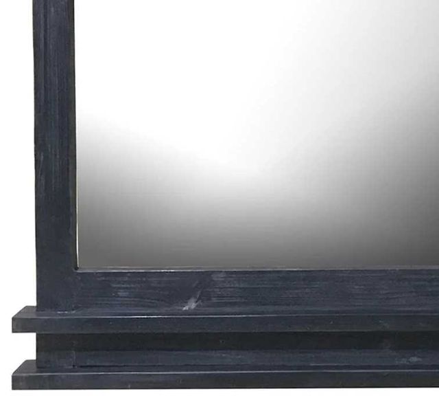 Crestview Collection Mantle Blue Wall Mirror-1