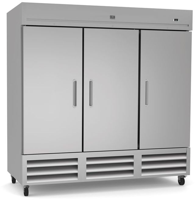 Kelvinator® Commercial 72 Cu. Ft. Stainless Steel Upright Freezer -0