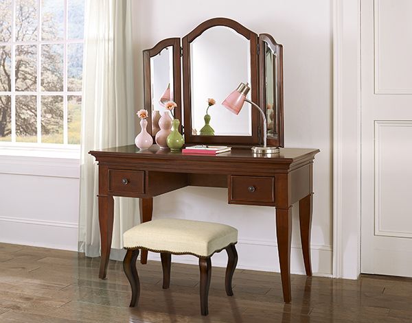 Hillsdale Furniture Hamilton Vanity Stool-3