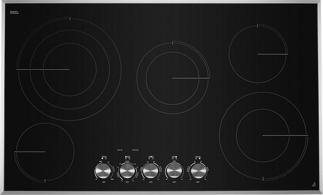 JennAir® 36" Stainless Steel Electric Cooktop