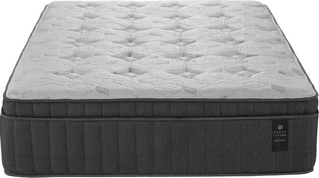 restonic scott living mirage euro top latex mattress