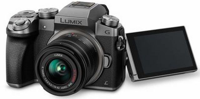 Panasonic® LUMIX G7 Black 16MP 4K Mirrorless Interchangeable Lens Camera Kit 3