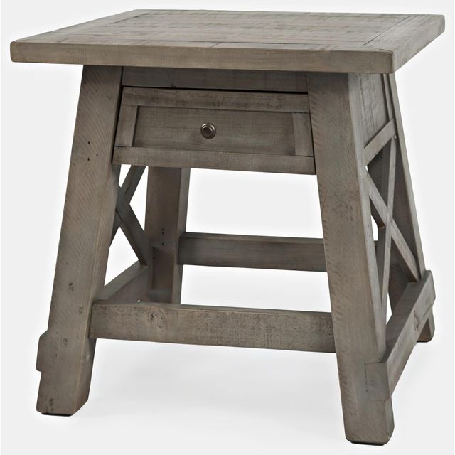 Jofran Inc. Outer Banks Gray Power End Table 2