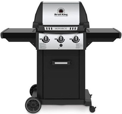 Broil King® Monarch™ 320 Series 22" Free Standing Grill-Black-0