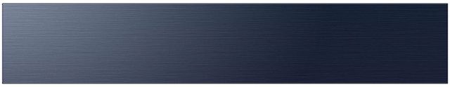 Samsung Bespoke 36" Navy Steel French Door Refrigerator Middle Panel