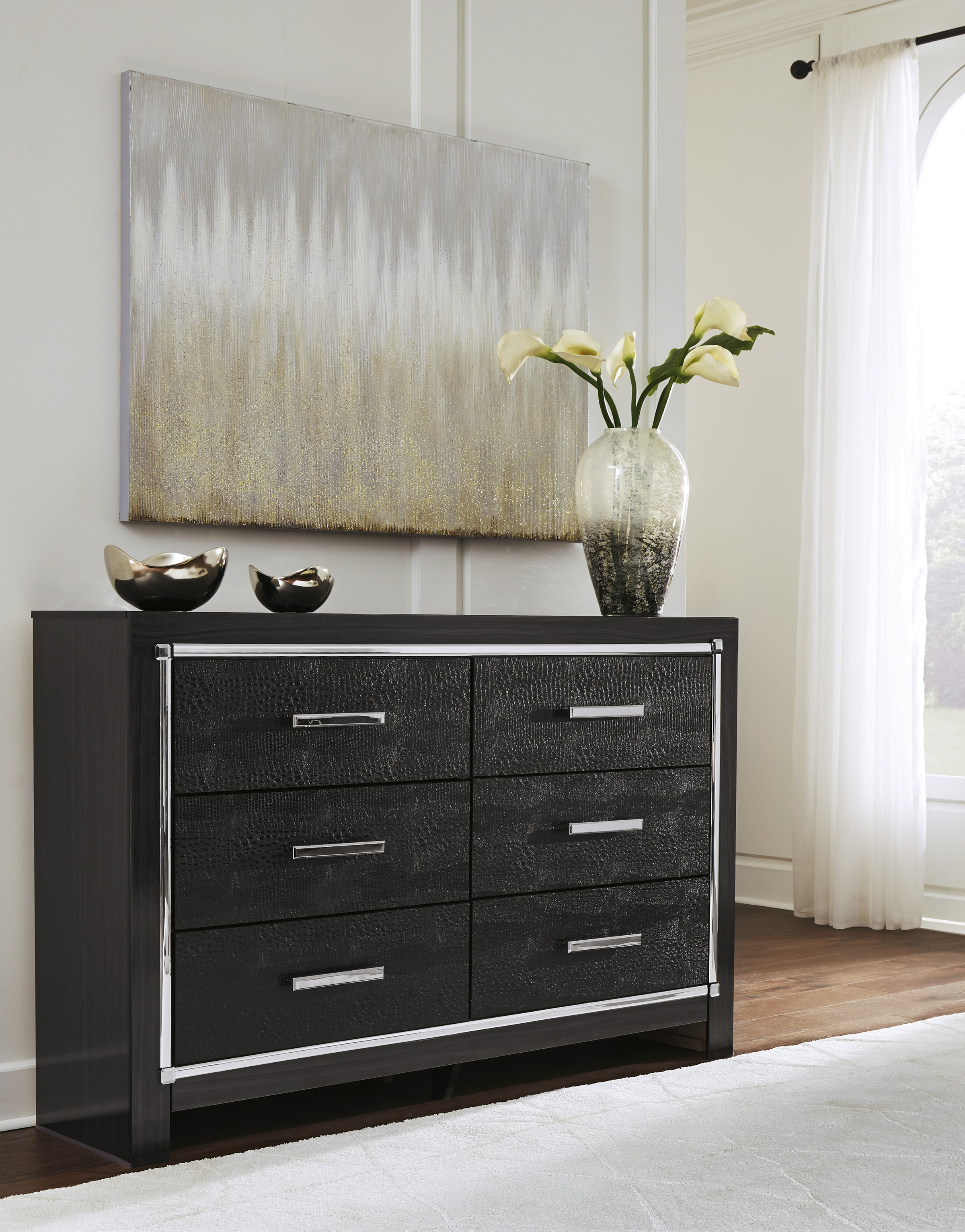 Signature Design By Ashley® Kaydell Black Dresser | Miskelly Furniture