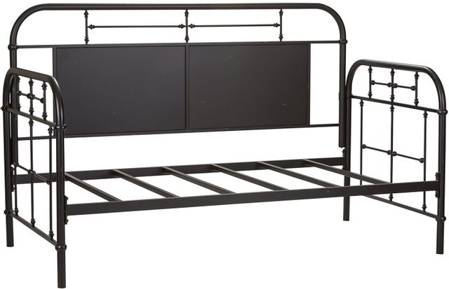 Liberty Furniture Vintage Black Twin Metal Day Youth Bed 0
