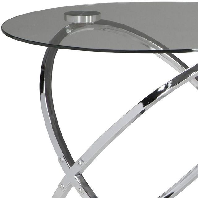 Signature Design by Ashley® Hollynyx 3 Piece Chrome Occasional Table Set 3
