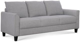 Home Furniture Outfitters Brooklynn Gray Sofa