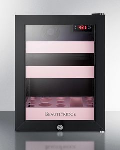 Summit® BeautiFridge 0.85 Cu. Ft. Black Compact Refrigerator