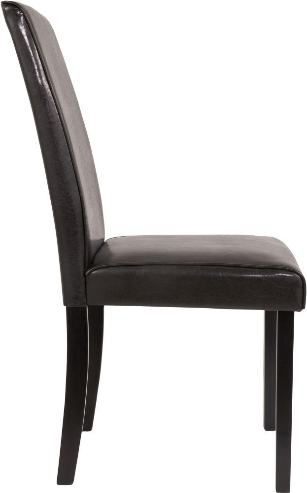 Signature Design by Ashley® Kimonte Dark Brown Dining Upholstered Side Chair 23