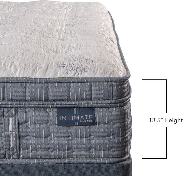 King Koil Intimate Quintessa Box Pillow Top Wrapped Coil Firm Full Mattress 3
