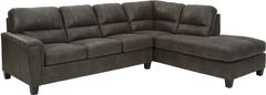 Mill Street® Navi Smoke 2-Piece Sectional with Chaise