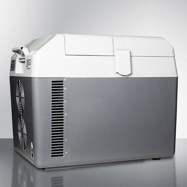 Summit® 0.9 Cu. Ft. Gray Compact Refrigerator 1