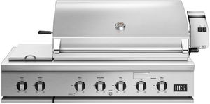 DCS Series 7 47.88" Brushed Stainless Steel Traditional Built In Grill