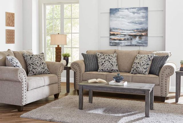 Lane® Home Furnishings 2111 Lena Barringer Taupe Sofa-1