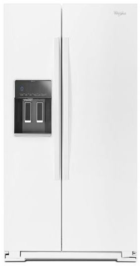 Whirlpool 36" Side-by-Side Refrigerator-White 0