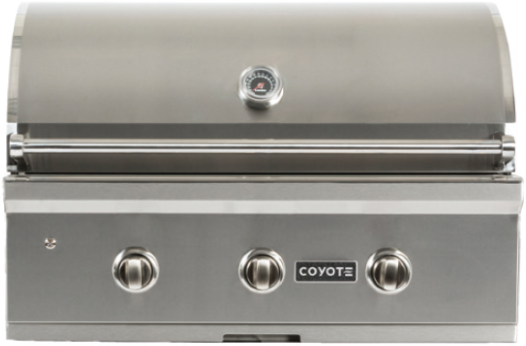 Coyote Outdoor Living C-Series 34” Built In Grill-Stainless Steel 0