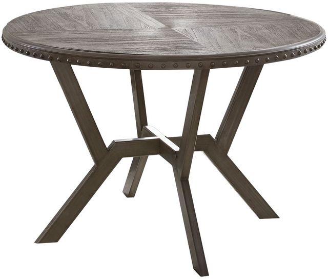 Steve Silver Co. Alamo Gray 45" Round Dining Table-0