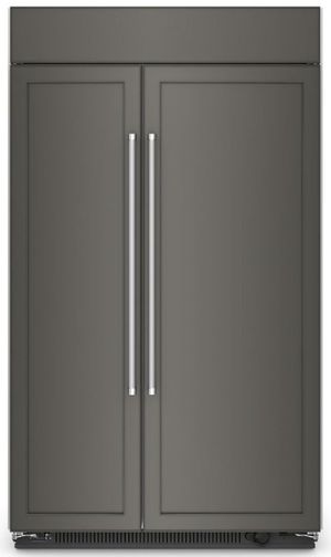 KitchenAid® 48 in. 30 Cu. Ft. Panel Ready Built In Counter Depth Side-by-Side Refrigerator