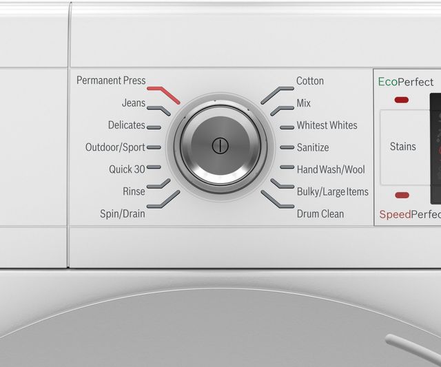Bosch 500 Series 2.2 Cu. Ft. White Compact Front Load Washer 6