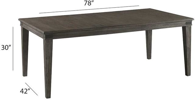 Intercon Foundry Pewter Dining Table-1